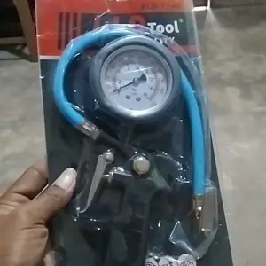 JLD Pengukur Tekanan Ban 3 in 1 dengan Pemicu Dua Posisi - Besi, Car