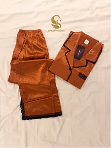 Chessy Store Baju Tidur Wanita Piyama Snow Silk Premium Adem Renda Bahan Nyaman dan Stylish