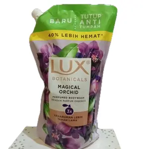 LUX body wash pouch cair 825ml sabun   Mandi cair