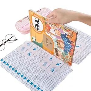 10 LEMBAR SAMPUL BUKU STIKER PVC FILM POLOS PELINDUNG BUKU SEKOLAH TEKSTIL BURAM TAHAN AIR DENGAN PEREKAT PAPER STATIONARY