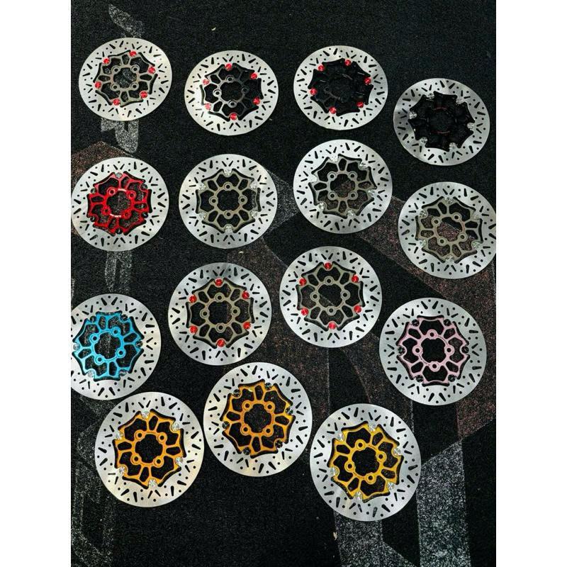  Đĩa thắng Lead Lead 4val Lead125 size 220mm Gh racing - đĩa Ghracing Lead size 190mm lòng nhôm 