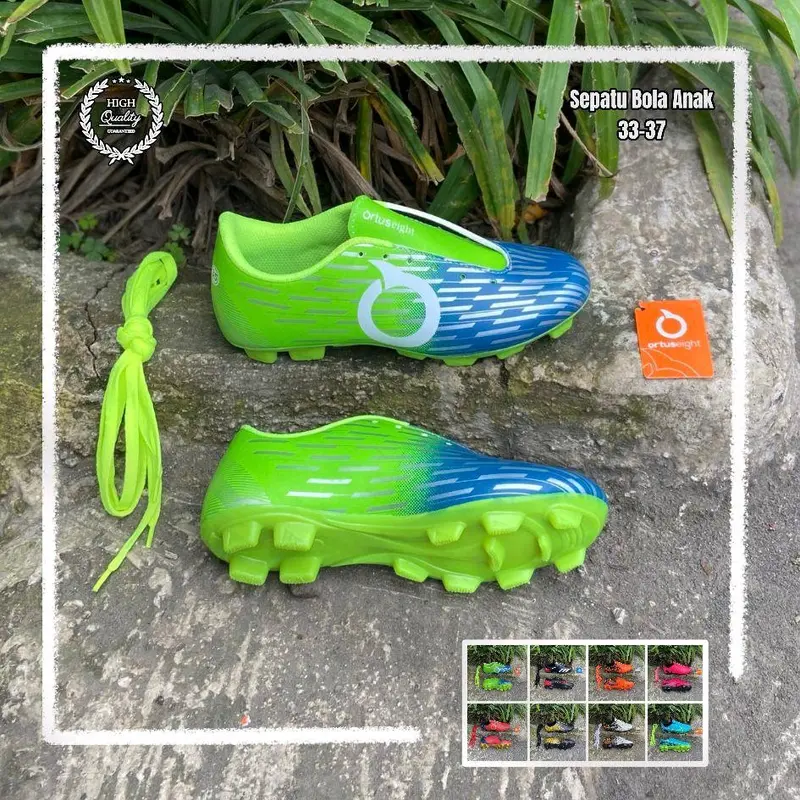 Sepatu Bola Sepak Anak Anak Sekolah Dasar SSB Termurah Size 33-37 Sepatu Bola Anak Laki Laki Kekinian Terbaru 1