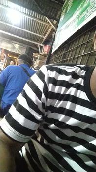 Product Review of VD - Baju kaos salur terbaru / kaos pria lengan pendek/ kaos belang unisex / kaos oversize bisa cod kain nyaman distro pendek lembut combed Atasan Cowok Keren Motif Hitam Motif Hitam Motif Hitam Dewasa Katun Polos from G**n 0