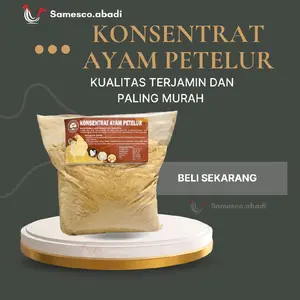 Konsentrat Ayam Petelur 1 Kg - Meningkatkan Kualitas Telur Lebih Besar & Bertelur Rutin - Menghilangkan Bau - Optimal untuk Peternak
