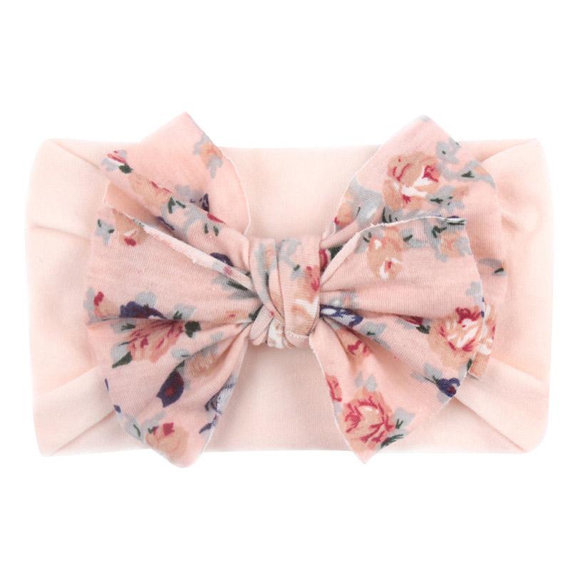 Product Introduction of Floral Print Bow Baby Headband Cute Soft Elastic Newborn Hair Band For Infant Boys Girls Comfortable Hair Accessories 13