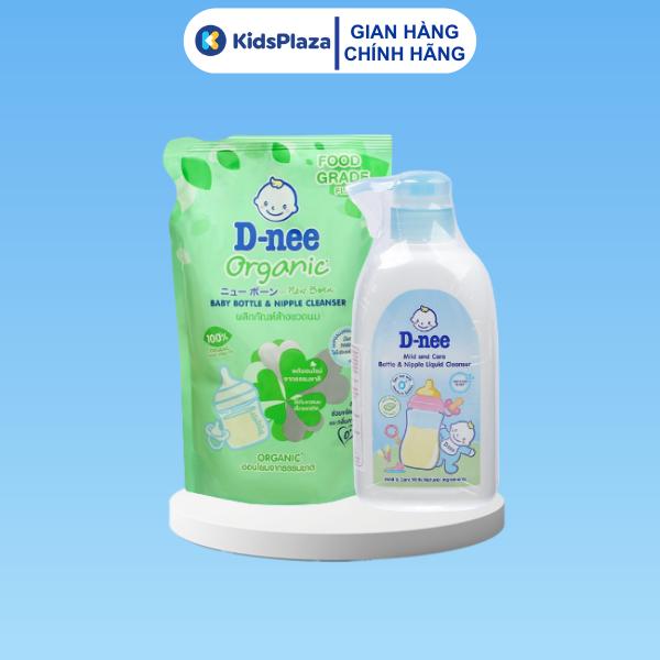 Nước rửa bình sữa Dnee chai 500ml / Túi 550ml