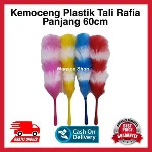 KEMOCENG PLASTIK TALI RAFIA DUSTER KEMUCING SULAK