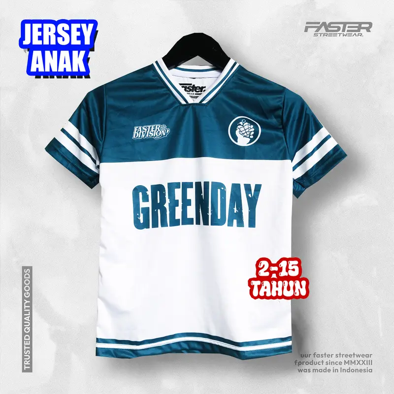 Jersey Anak kekinian - Atasan Anak - Jersey Vintage - Ootd Anak - FASTERDIVISION 5