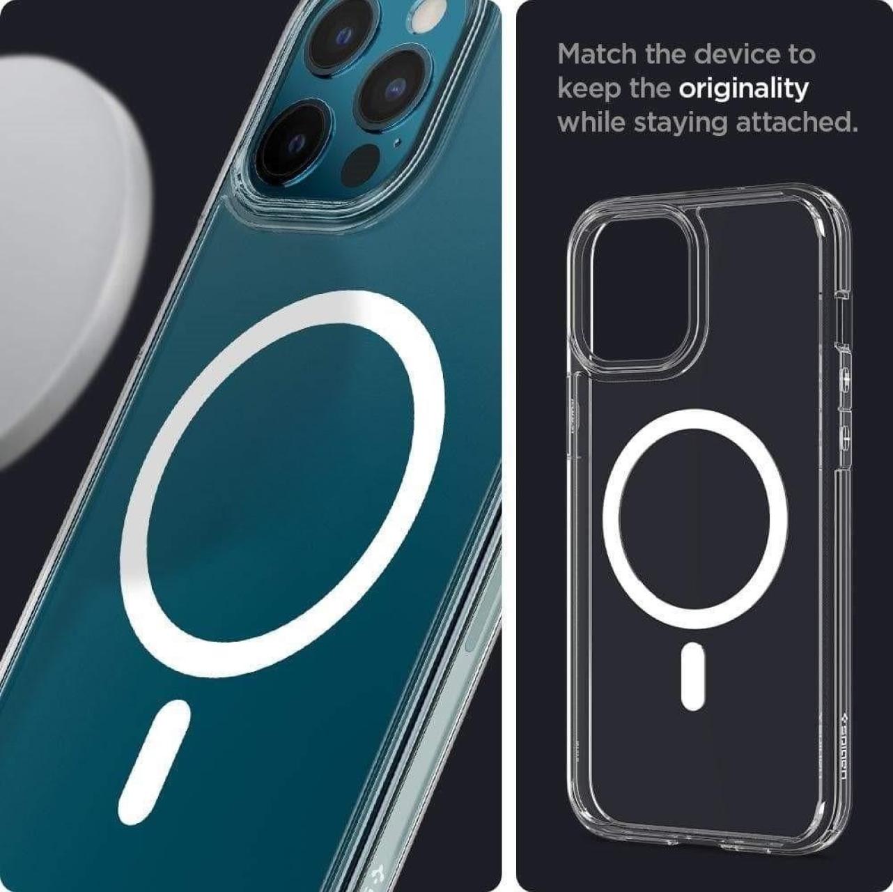 Spigen Case For iPhone 12 Pro Max/Pro/Mini Spigen Ultra Hybrid Anti Crack Casing