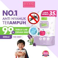 Gambar BerryC Buh Bye Bugs 200ml - Spray Anti Nyamuk Anak - Dewasa No DEET Mosquito & Insect Repellent - 30ML x2 dari Natural Family Care Kota Administrasi Jakarta Utara 1 Tokopedia