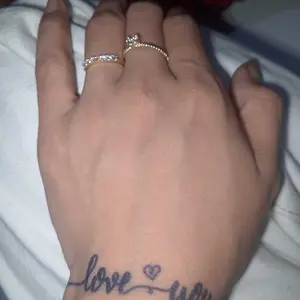 Cincin Titanium 2pcs Adjustable Mutiara Layer Zircon Premium Elegan Fashion Wanita