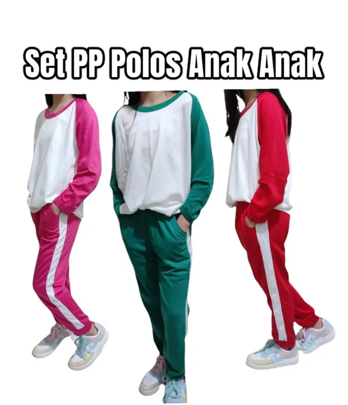 [BARU] NF / Setelan Olahraga Anak Umur (1-10th) Lengan Panjang 0