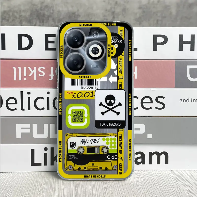 Case Infinix Smart 8 - Smart 8 Pro - Tecno Spack 20 - Spack 20c - Hot 40i Dan Itel P55 4G Casing Bening Transparan - Bisa Untuk Tipe Hp Lain JY-03 2