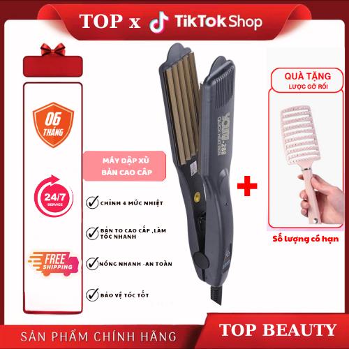 Máy Dập Xù Bản To Cao Cấp Bảo Vệ Tóc by TOP BEAUTY . BẢO HÀNH 6 THÁNG