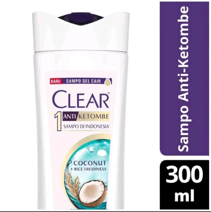 Clear Shampoo Anti Ketombe 300mL 3