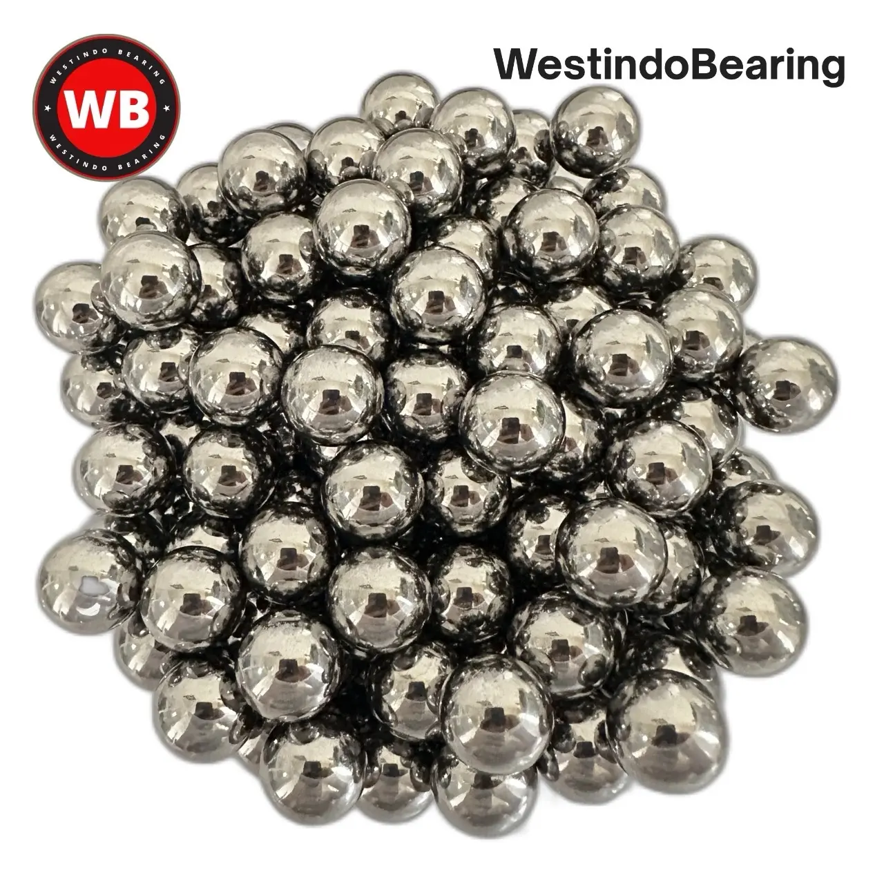 Steel Ball 4,5mm Bola Besi Pelor Bearing isi 100pcs