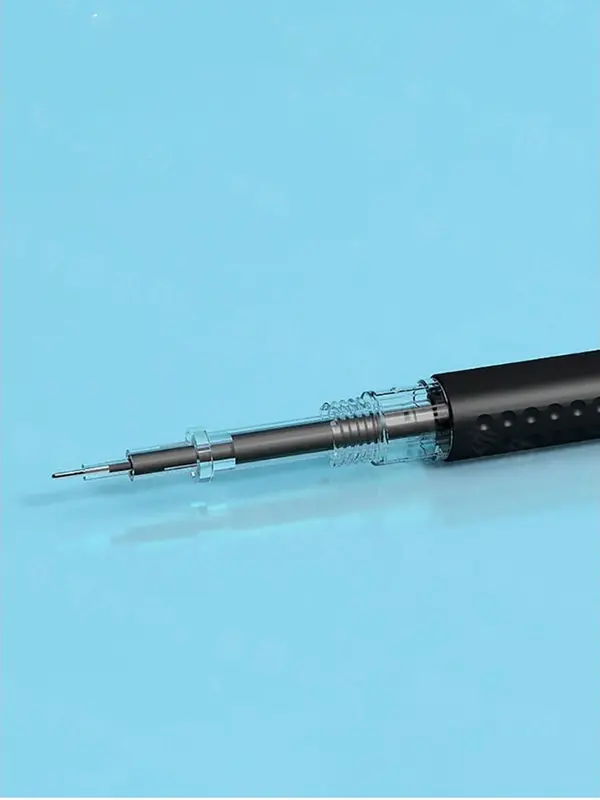 Refill Pen Core Hitam 0,5mm Perlengkapan Kantor Warna Merah Biru Refill 2