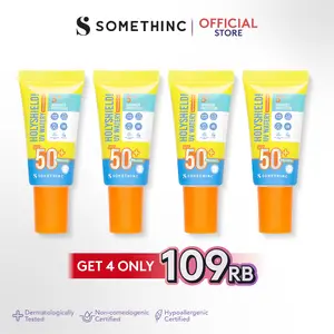 SOMETHINC COMBO PACK - Holyshield! UV Watery Sunscreen Gel SPF 50+ PA++++ - Facial Sunscreen/Sun Care 15gr (3PCS/4PCS)