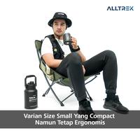 Gambar ALLTREK Kursi Camping Lipat NOMAD Outdoor Folding Moon Chair - Small, Black dari ALLTREK OUTDOOR GEAR Kota Administrasi Jakarta Barat 5 Tokopedia