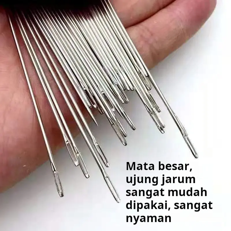 Jarum jahit tangan rumah tangga jarum mata besar jarum jahit selimut orang tua jarum bordir buatan tangan jarum jahit rumah tangga jarum panjang
