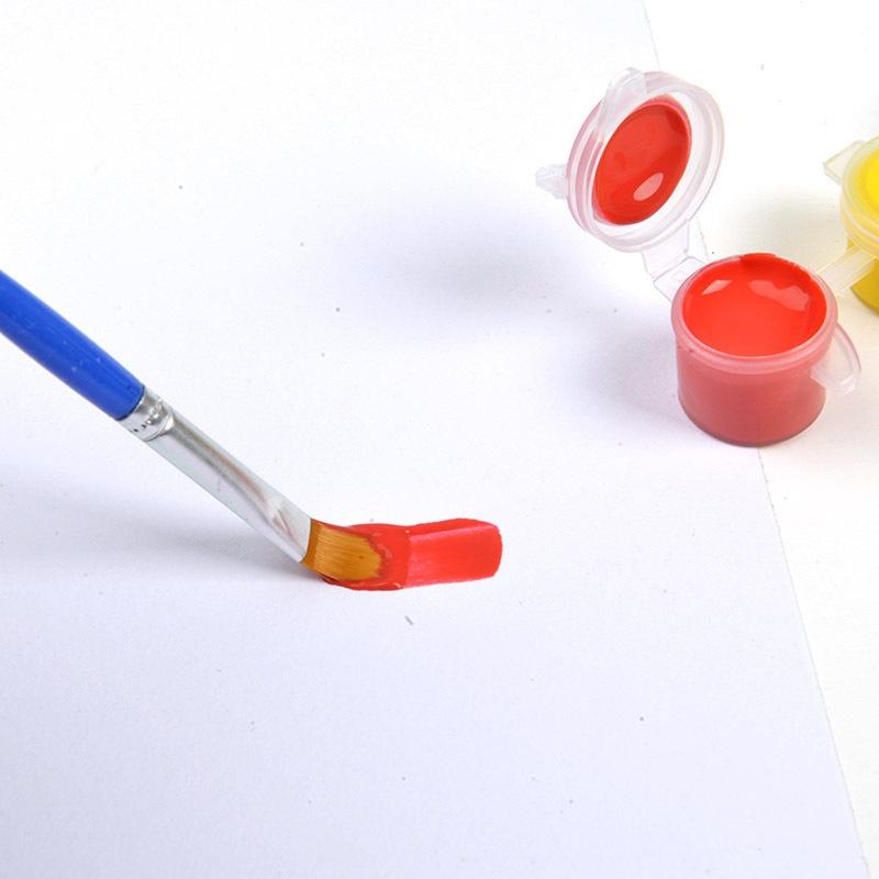 Best 1 Set Cat Lukis Akrilik Mini Ukuran 3ml Isi 6 Warna 12 Warna Cat Akrilik Kanvas Lukisan Kanvas Cat Cat Akrilik 7