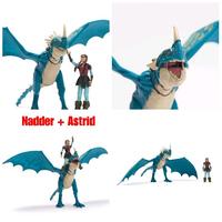 Gambar Dreamworks Dragons, How to Train Your Dragon 2, Toothless & Hiccup or Nadder & Astrid or Gronckle & Fishlegs, Viking Duo Action Figures Toy - Toothless + Hiccup dari Mishana Shop Kab. Tangerang 3 Tokopedia