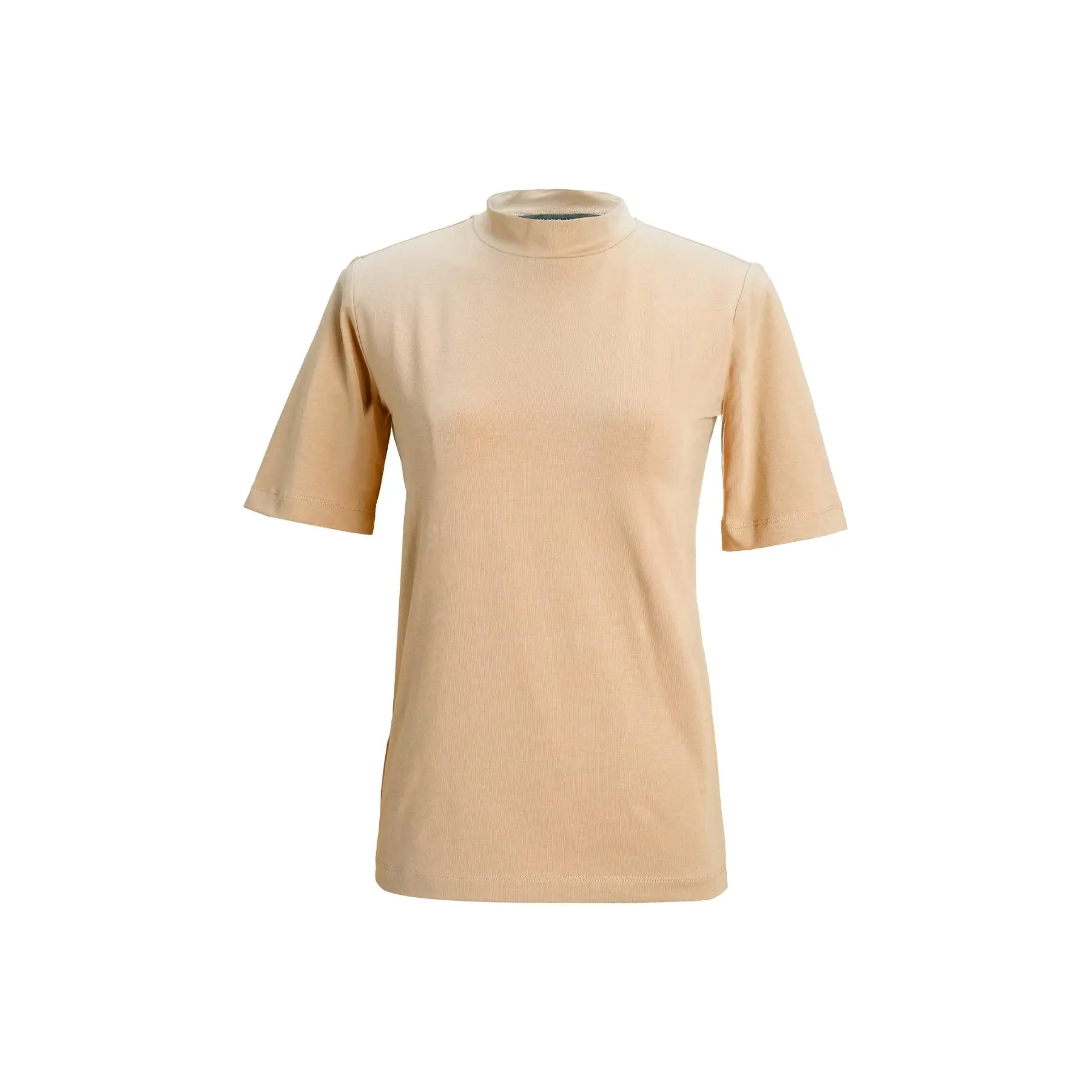 Benang Jarum - Highneck T-Shirt - Nougat