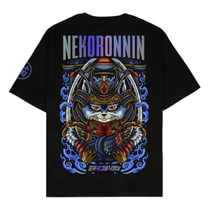 kaos Baju Distro Sablon Reflective Rainbow Nekoronnin V.2 NB177 Unisex Pria Wanita Cotton Combed 24s Digital Keren Printing Atasan Pendek Kain Katun