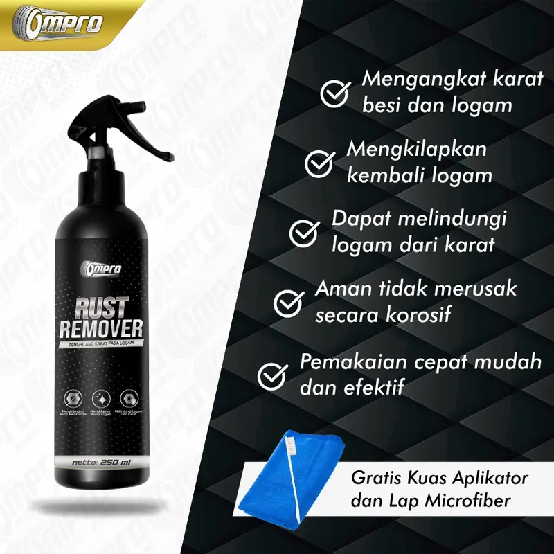 Penghilang Karat Mobil Motor Pembersih Karat Cairan Pembersih Karat 2