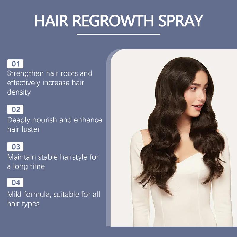 Product Introduction of 60ml Topical Solution Hair Regrowth Spray for Use By Men & Women Hair Care Spray 6
