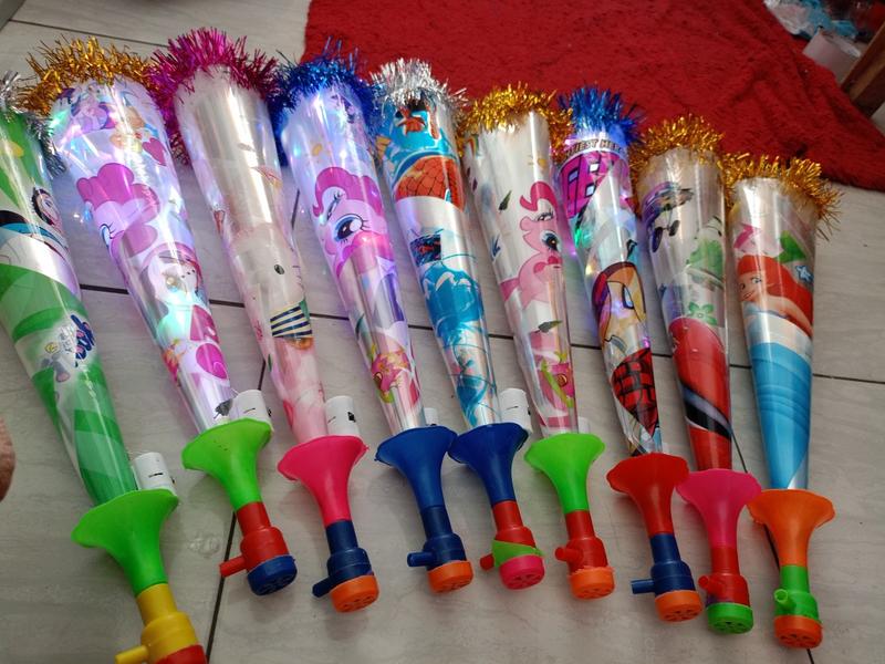 Product Introduction of Mainan Terompet LED Jumbo Superstar Bagus untuk Tahun Baru Anak 5