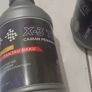CAIRAN PENAMBAL BAN TUBLES X-3 TIRE SUPER KWALITAS TERUJI