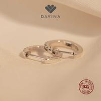 Gambar DAVINA Ladies Amoura Earrings Sterling Silver 925 - Anting Wanita Perak S925 Bulat Hoop Hoops dari DAVINA Jewelry Kota Administrasi Jakarta Pusat 3 Tokopedia