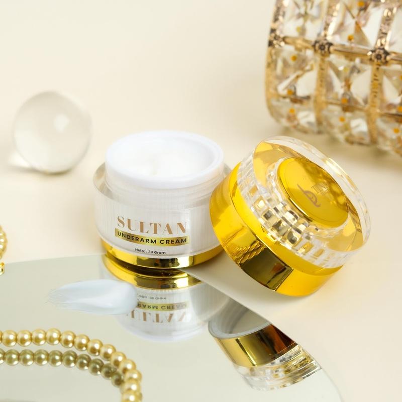 Sultan Underarm Cream 30 Grams - Pencerah Lipatan Ketia Ketia Selangkangan TINA BEAUTY Sultan Underarm Cream 30 Grams - Pencerah Lipatan Ketia Ketia Selangkangan TINA BEAUTY