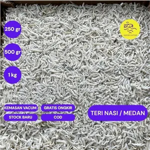 Teri Nasi / Teri Medan – Ukuran Medium, Tanpa Pengawet, Halal, Harga Hemat | 250g, 500g, & 1kg