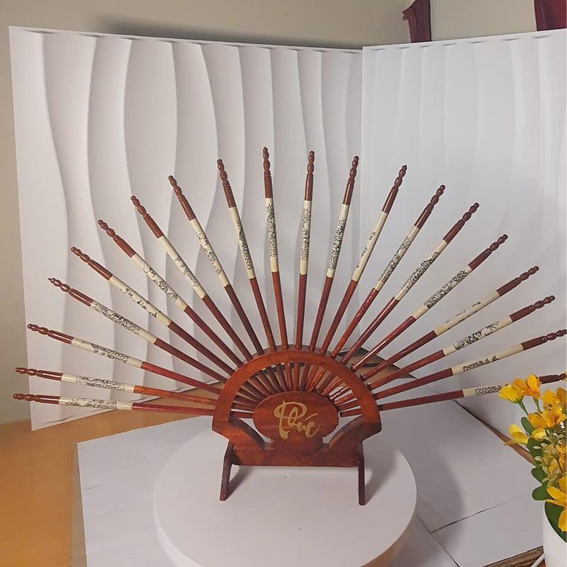  Bộ Đũa Thờ Đẹp Mắt Dáng Quạt Thiết Kế Độc Đáo Cho Bàn Thờ Và Tủ Thờ Gia Tiên 