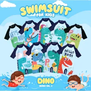 Baju Renang Anak Laki Laki Dino Series 1-9Th