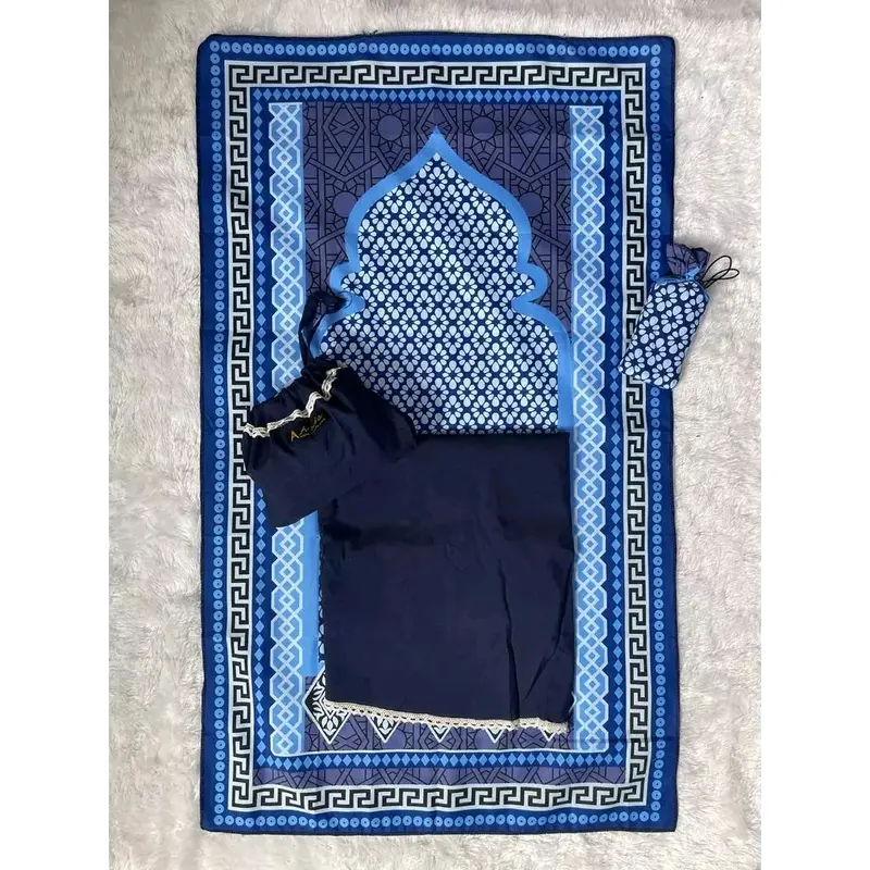 Full Set Mukena + Sajadah Syakila Dewasa Travel Series Katun Polos Renda Arbifa Nyaman 6
