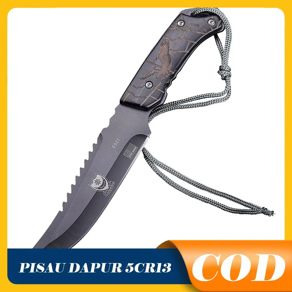 【Made in the USA】FD21-Household Fruit Knife，Wooden handle, 9CR13 high-quality steel, long-lasting sharpness, strong and durable