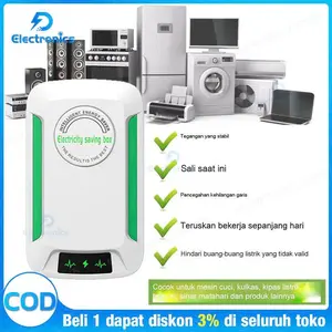 [HOT SALE] 2025 Penghemat Listrik PLN Electric Saver / Electricity Saving Box Alat Hemat Daya kWh Soft Start Tagihan Pulsa Token / Bulanan