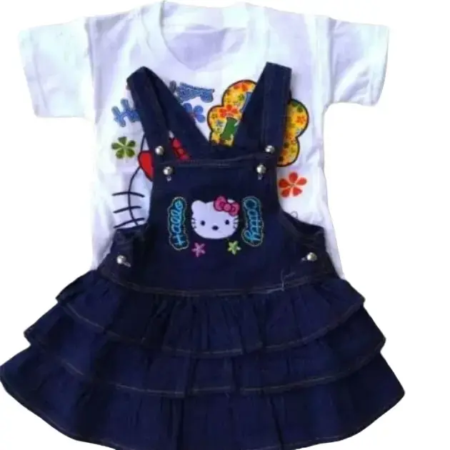 Setelan overall anak hello kity 4-18bulan dress anak perempuan hello kity Bayi 0