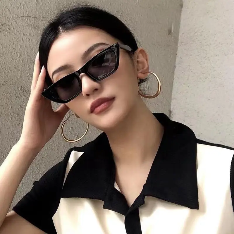 ⭐Bobastore⭐ Kacamata Unisex Fashion Kaca Mata Wanita Pria Hitam High Quality Sunglasses Murah G029 6