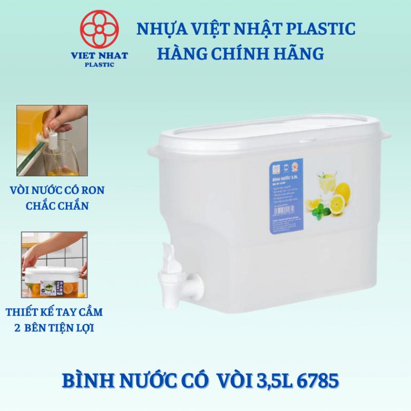 Bình đựng nước có vòi 3,5L Việt Nhật , Bình đựng nước trà, nước trái cây để…