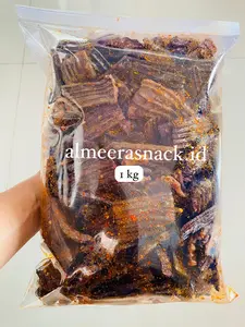 Seblak Kerupuk Jengkol Asbes Pedas Daun Jeruk Bumbu Melimpah 1kg 500gram 200gram Food Snacks Cemilan Makanan