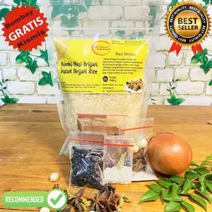 Paket Beras Basmati 1 KG dan Bumbu Briyani Abu Sulaiman Free Kismis