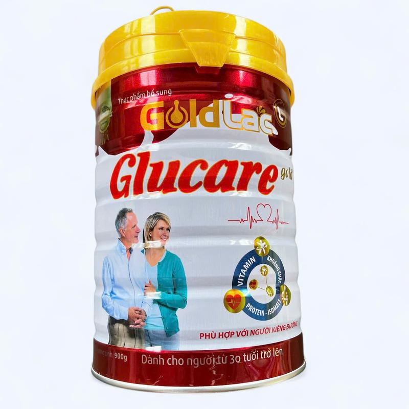   COMBO 2 HỘP  Sữa tiểu đường goldlac glucare 900g - ổn định đường huyết cho người lớn 