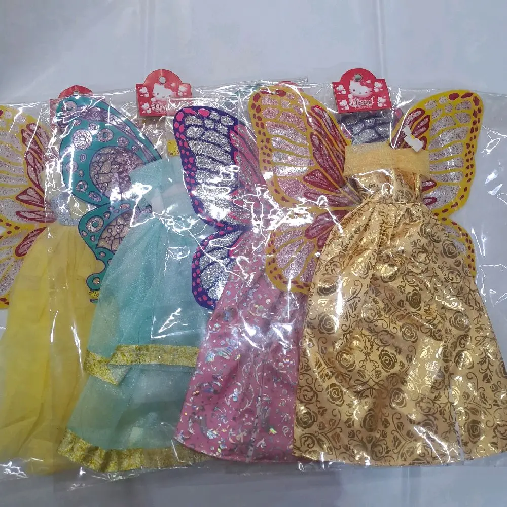 Barbie Baju Mainan Baju Barbie Murah Meriah Dengan Pilihan Warna Cerah Dan Desain Eksklusif,baju barbie kupu-kupu