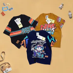 BRAVEKIDS DISTRO anak Kaos anak COTTON 24s Fhasion sablon platisol Distro COD Fashion