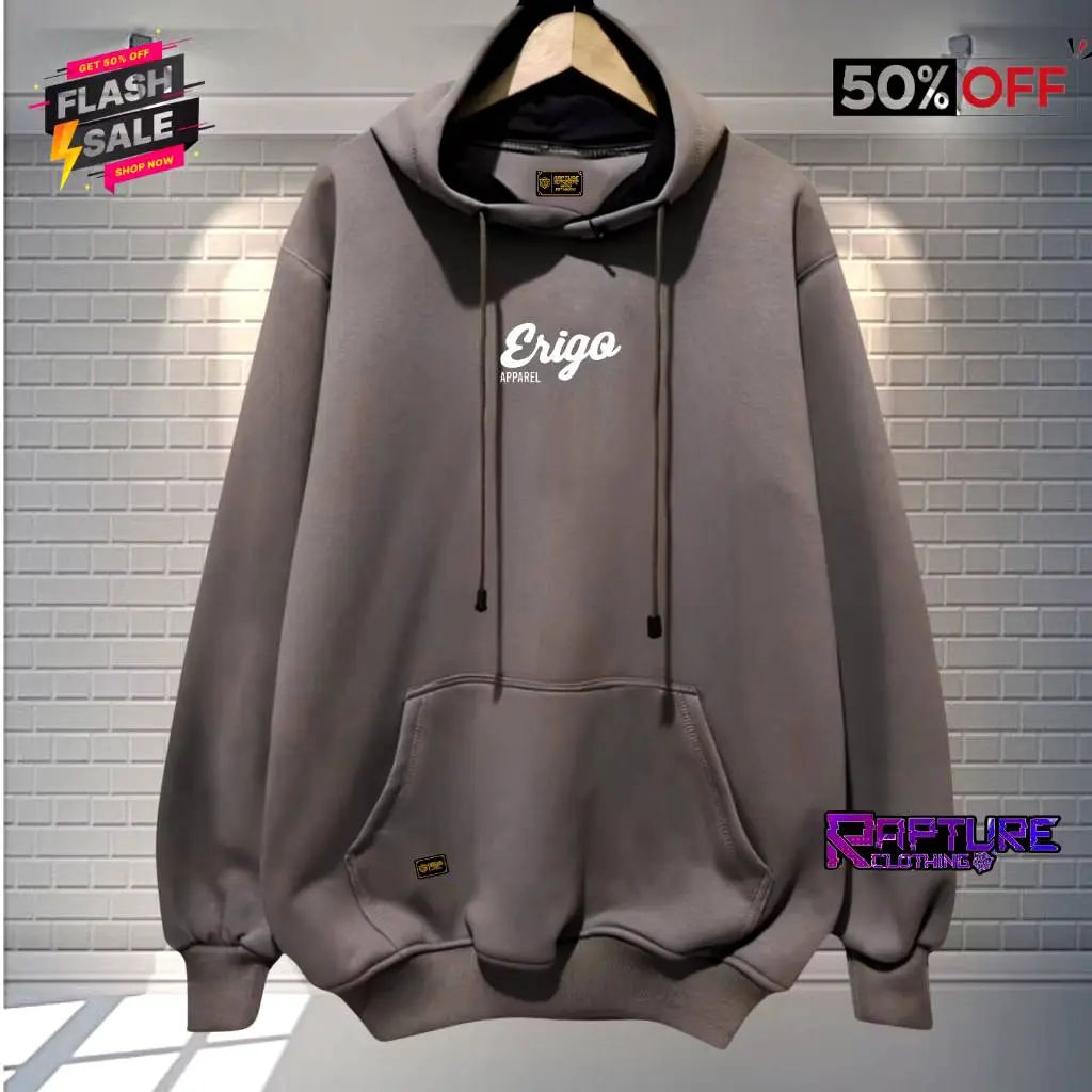 Jaket Hoodie Pria Aesthetic Cod Original Premium Brand Distro Lokal Bandung Hodie Sweater Cowok Unisex Jumper Oversize Size M-XXL