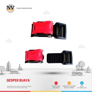 Gesper Helm Buaya - Klik Pengunci Tali Helm Anak dan Dewasa